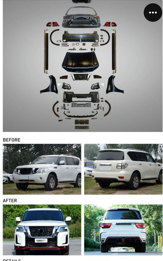 Nissan Patrol-Body kit nismo 2022