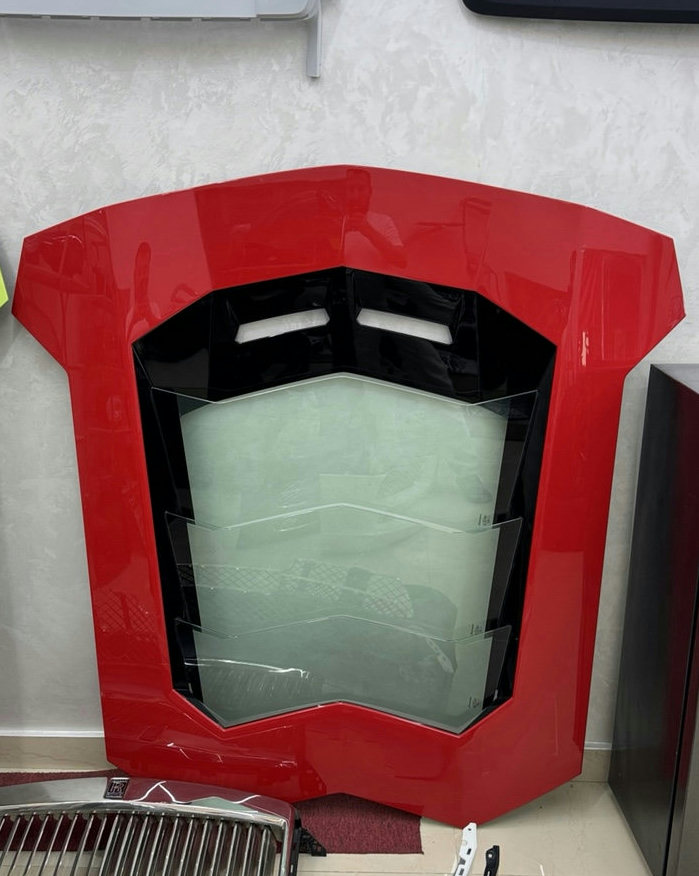 Lamborghini Aventador LP700-4 Engine Cover with Glass