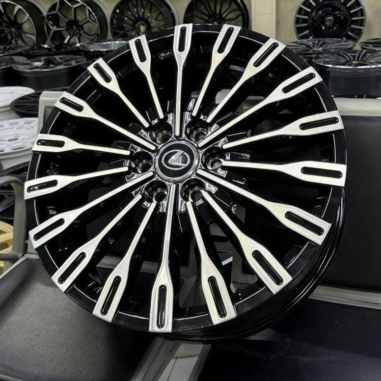 Lexus LX R22 Multi- Alloy Wheel Black