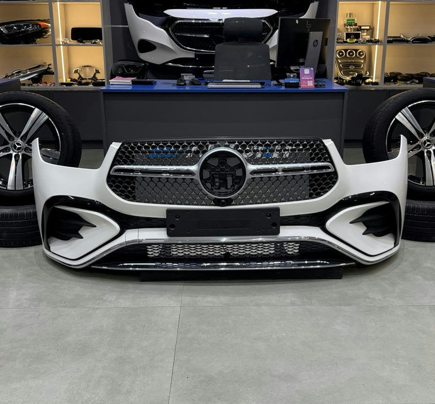 Mercedes-Benz GLE V167 C167 Facelift - Front Bumper AMG Line White