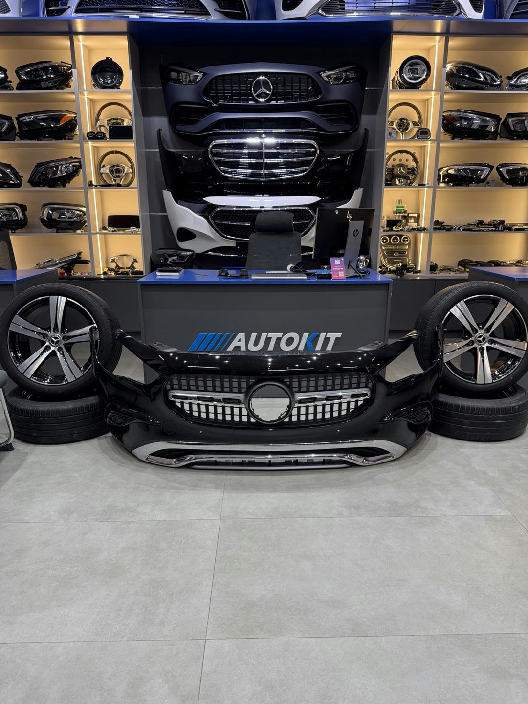 Mercedes Benz GLA X247 AMG Line-  Front Bumper