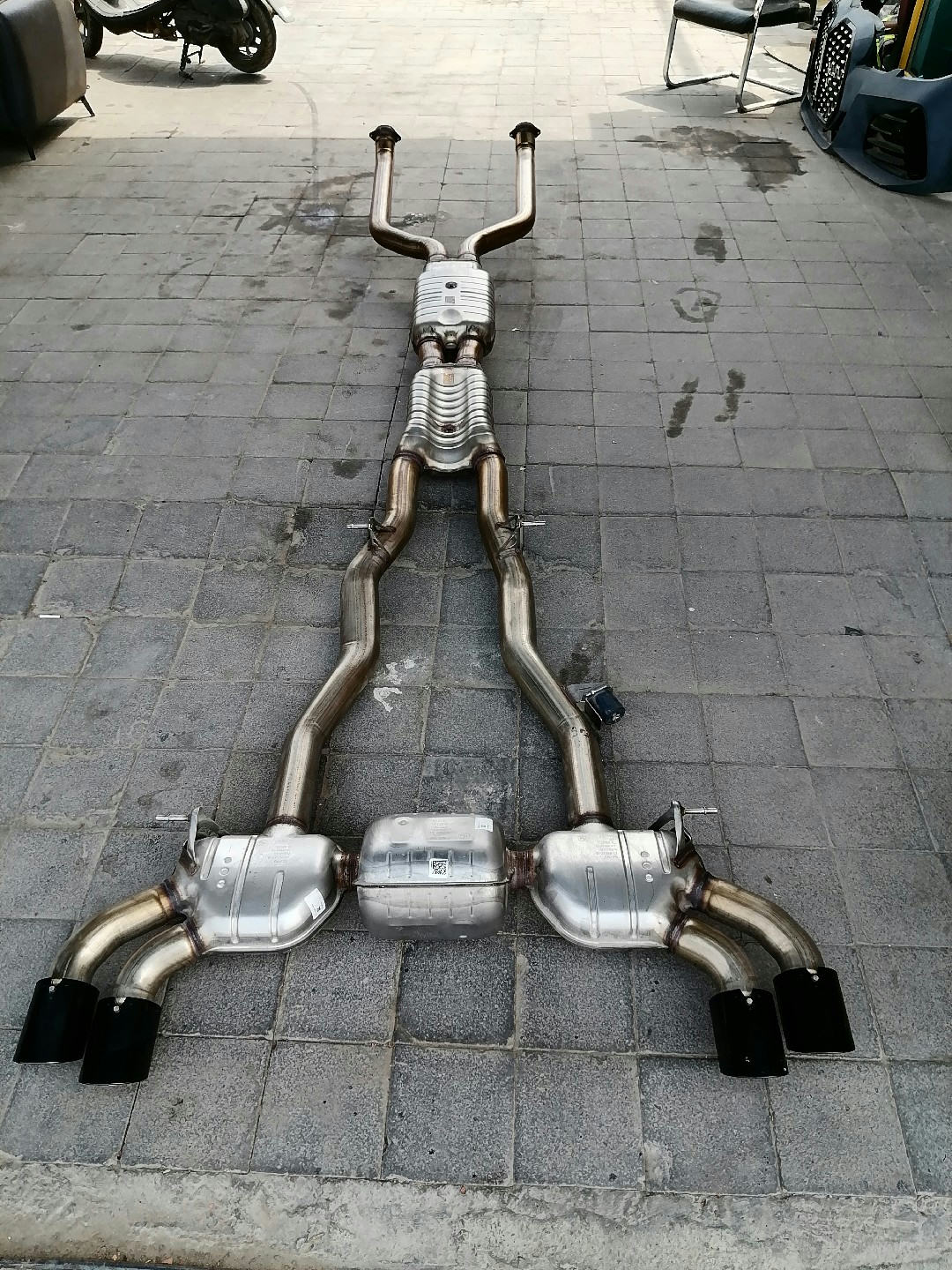 BMW M3 G80 M3 G82 M4 OEM Rear Exhaust System
