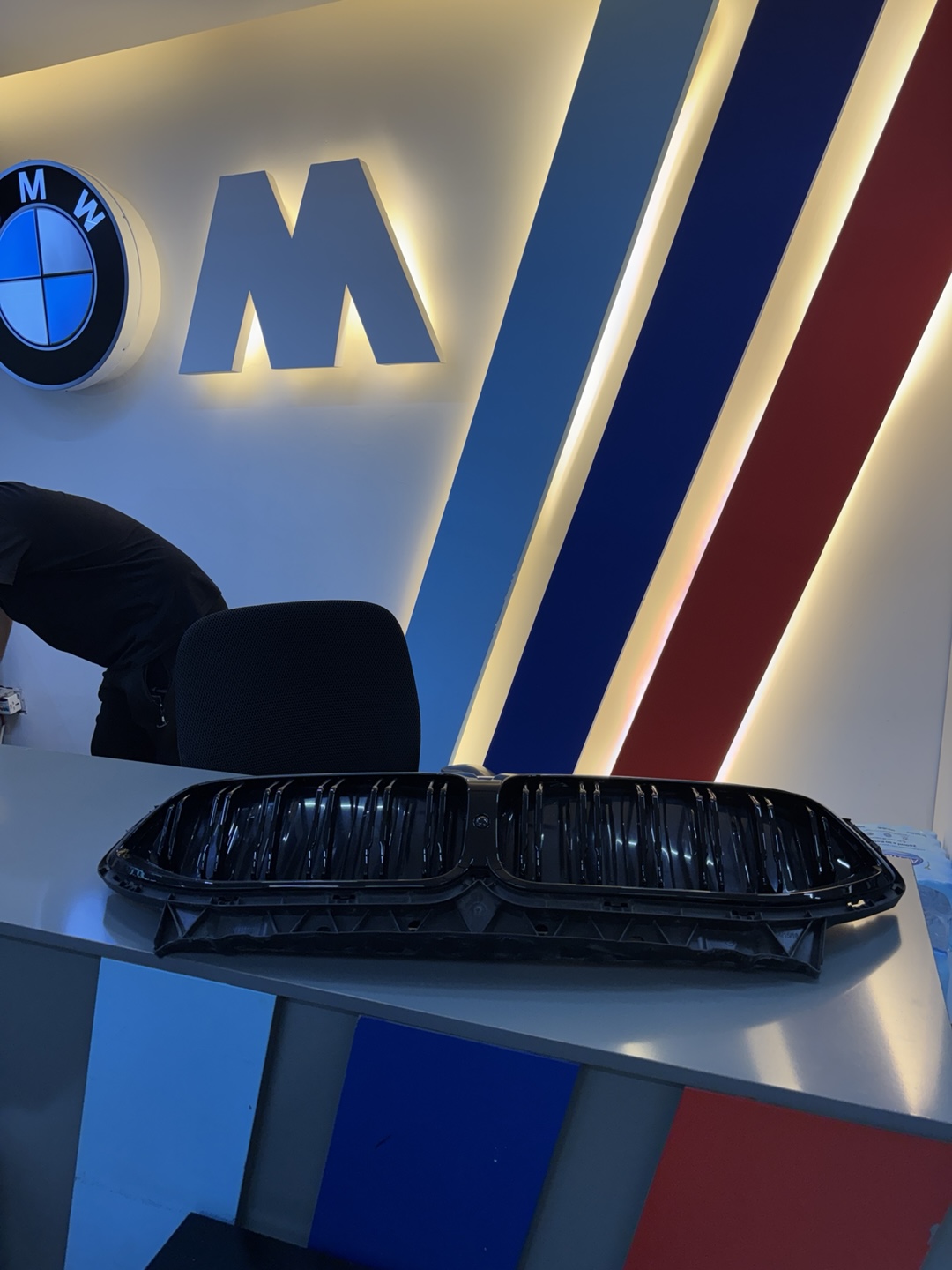 BMW 8 series G15 G14 G16 - Front Grille Gloss Black