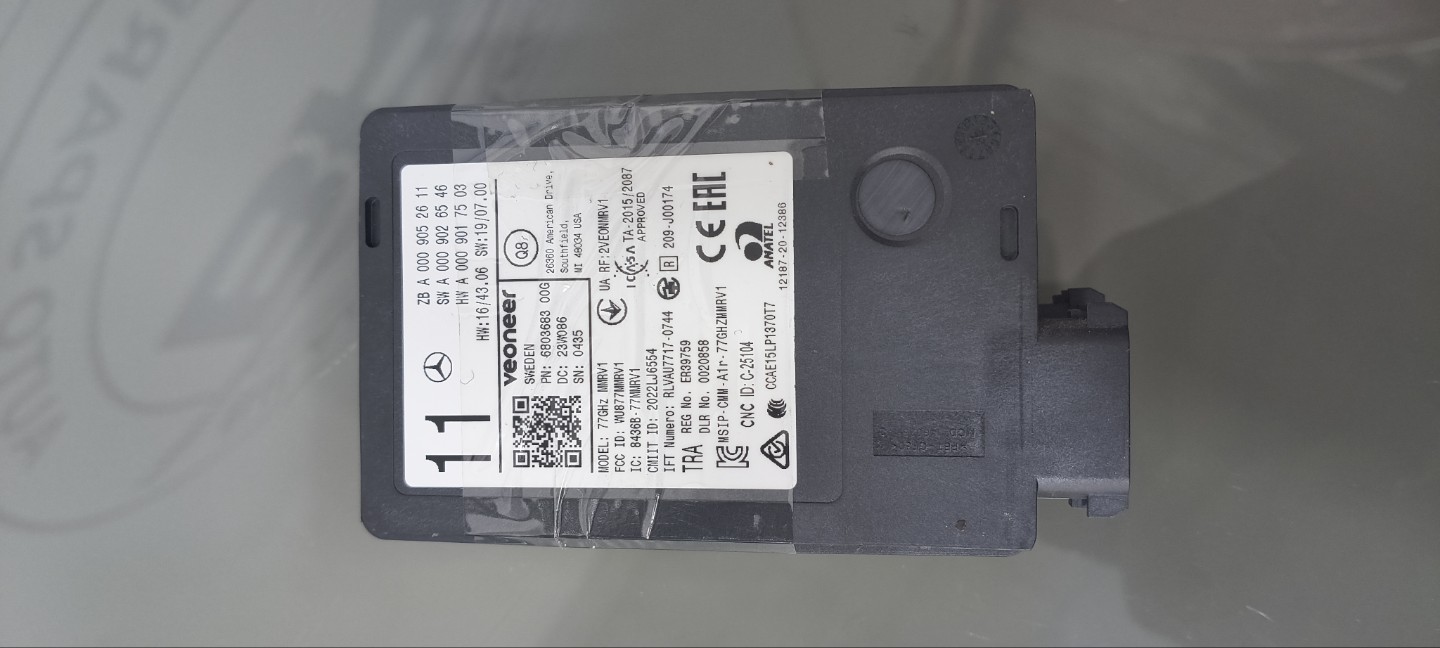 Mercedes-Benz Radar Sensor Control Unit