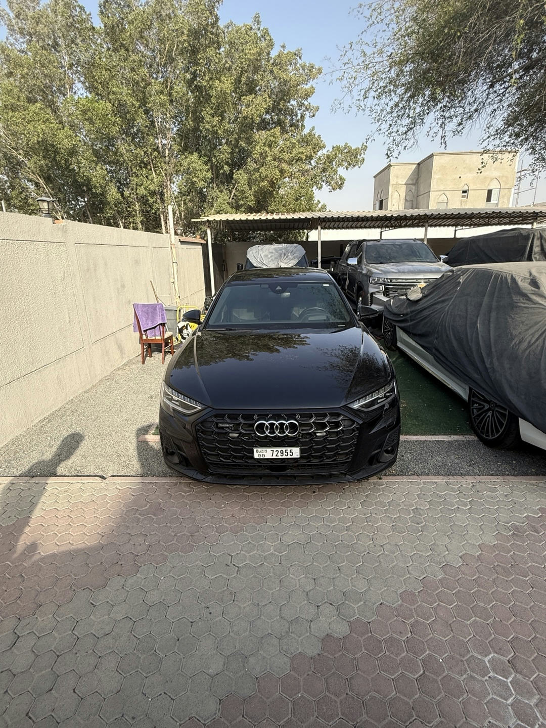 Audi A8 D5 55 TFSI Quattro Black Sedan