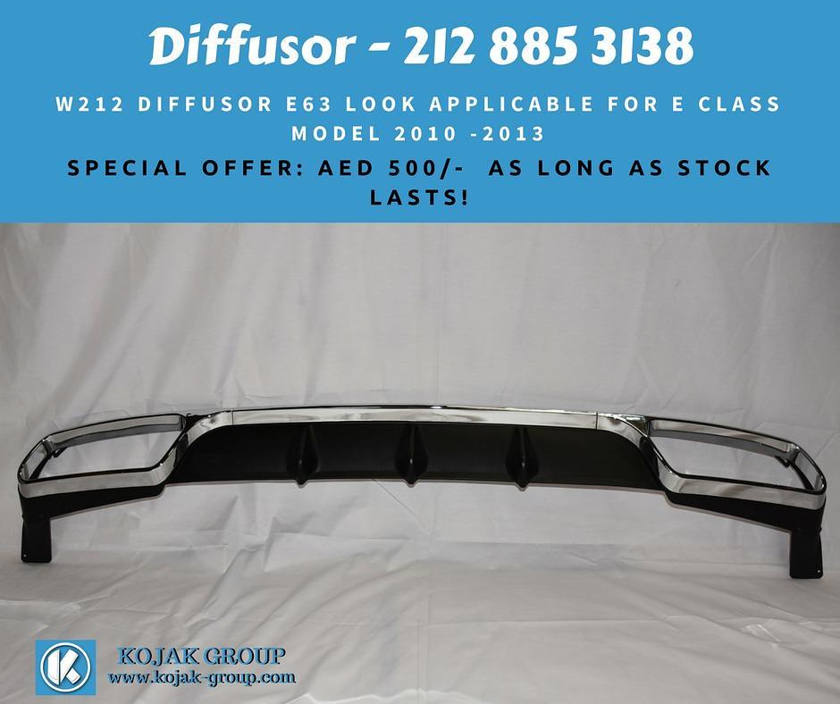 Mercedes-Benz E-Class W212 E63 Look Rear Diffuser