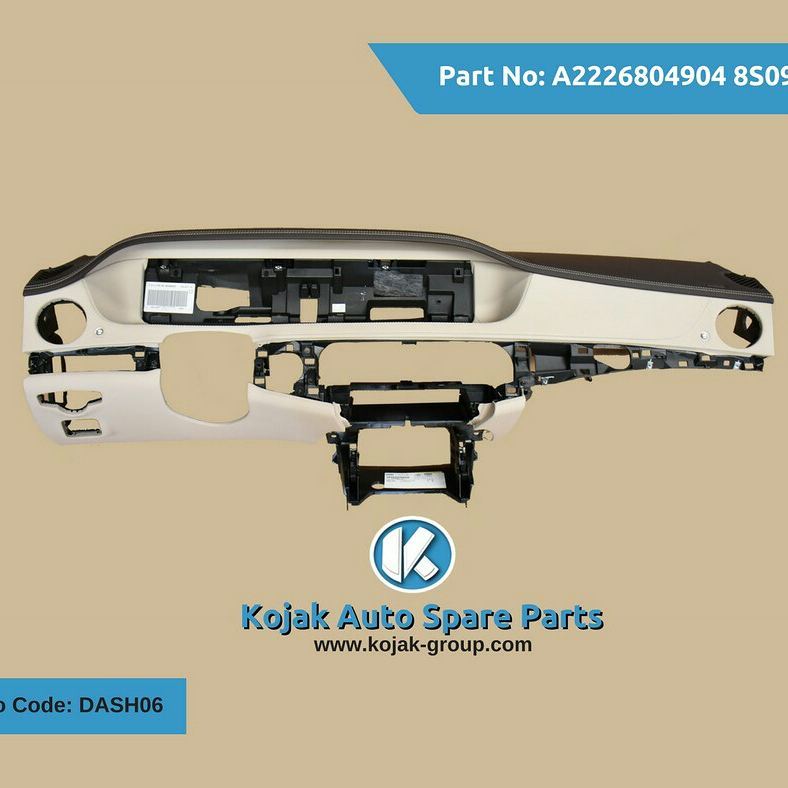 Dashboard Assembly Mercedes-Benz S-Class W222 Beige