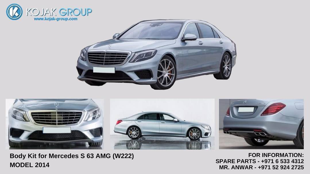 Body Kit for Mercedes S 63 AMG (W222)