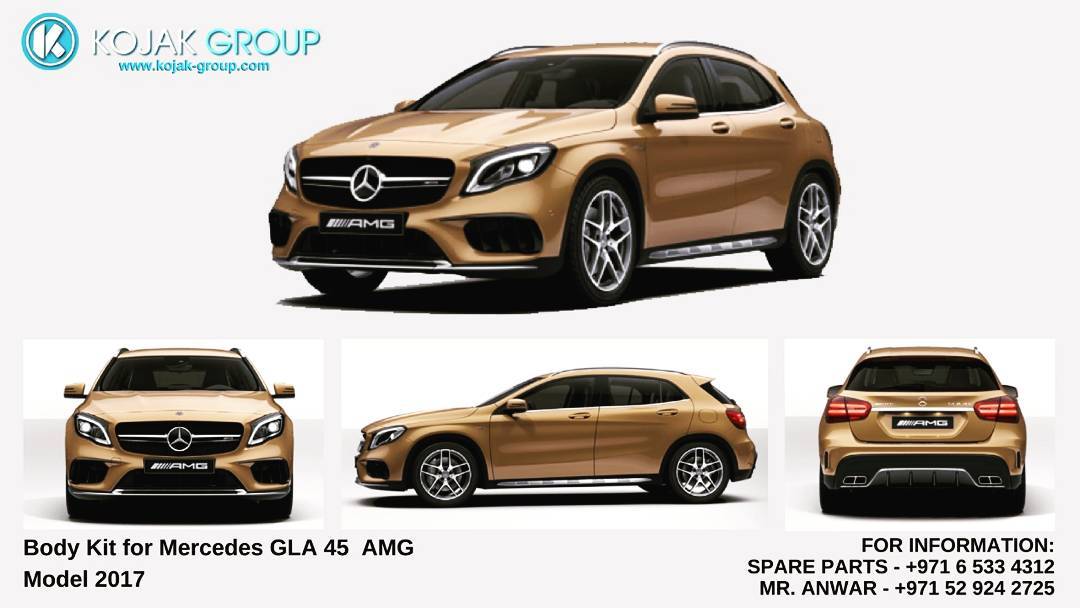 Body Kit for Mercedes GLA 45 AMG