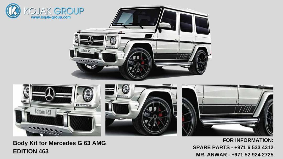 Body Kit for Mercedes G 63 AMG EDITION 463