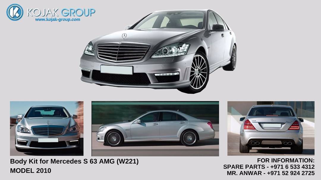 Body Kit for Mercedes S 63 AMG (W221)