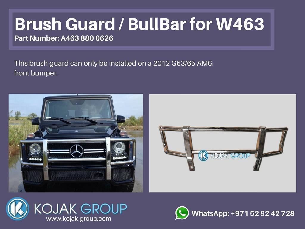 Brush Guard / Bull Bar for Mercedes-Benz G-Class W463 G63/G65 AMG