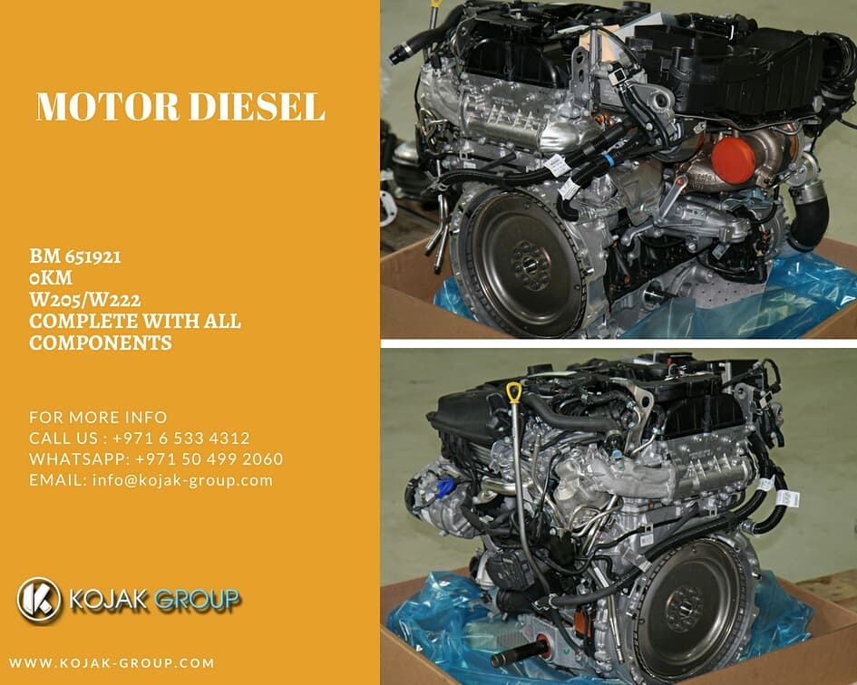 Mercedes-Benz OM651 Diesel Engine (0KM, Complete) for W205/W222