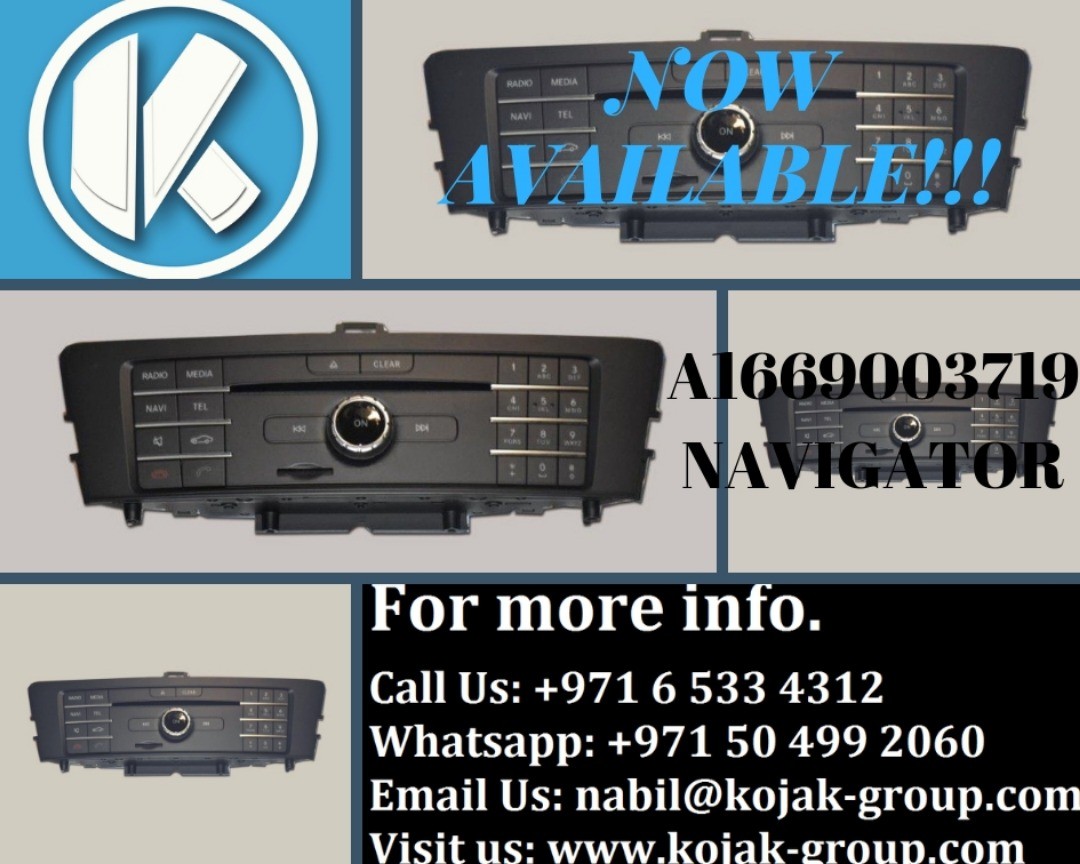 Mercedes-Benz W166 Infotainment Navigation Control Unit