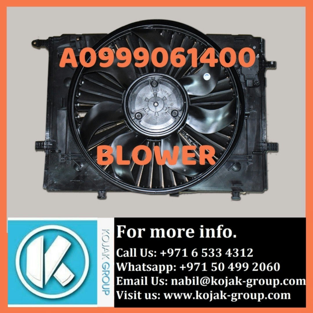 Mercedes-Benz Radiator Cooling Fan Blower
