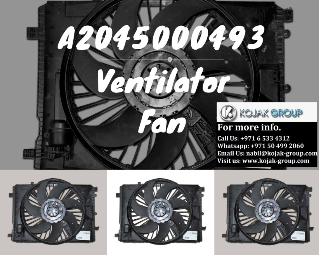 Radiator Cooling Fan Assembly Mercedes-Benz C-Class W204 / GLK-Class X204