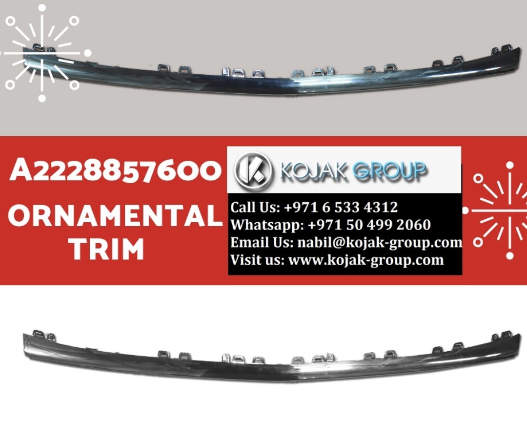 Mercedes-Benz S-Class W222 Ornamental Chrome Trim