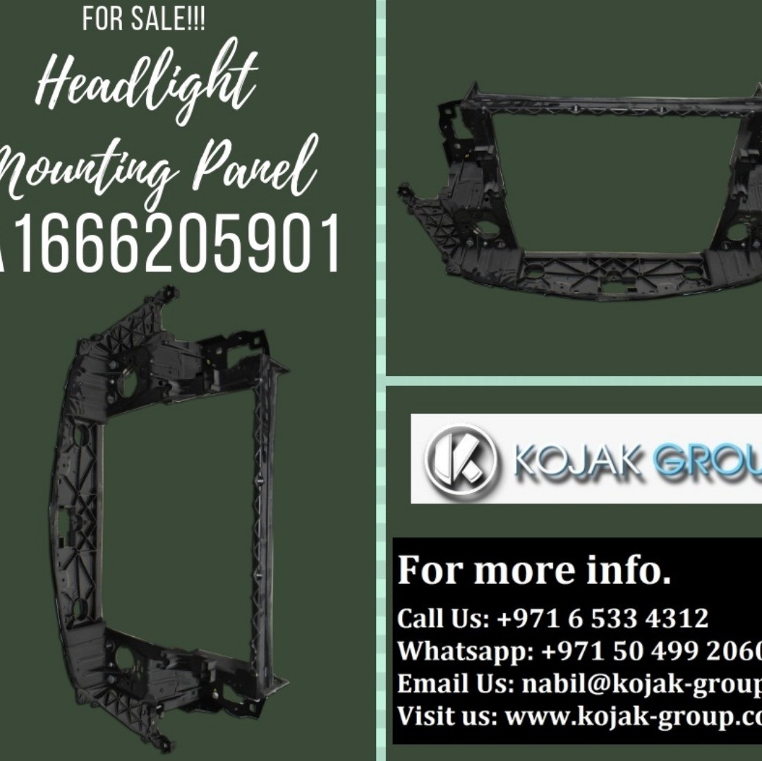Headlight Mounting Panel Right Mercedes-Benz W166 ML/GLE