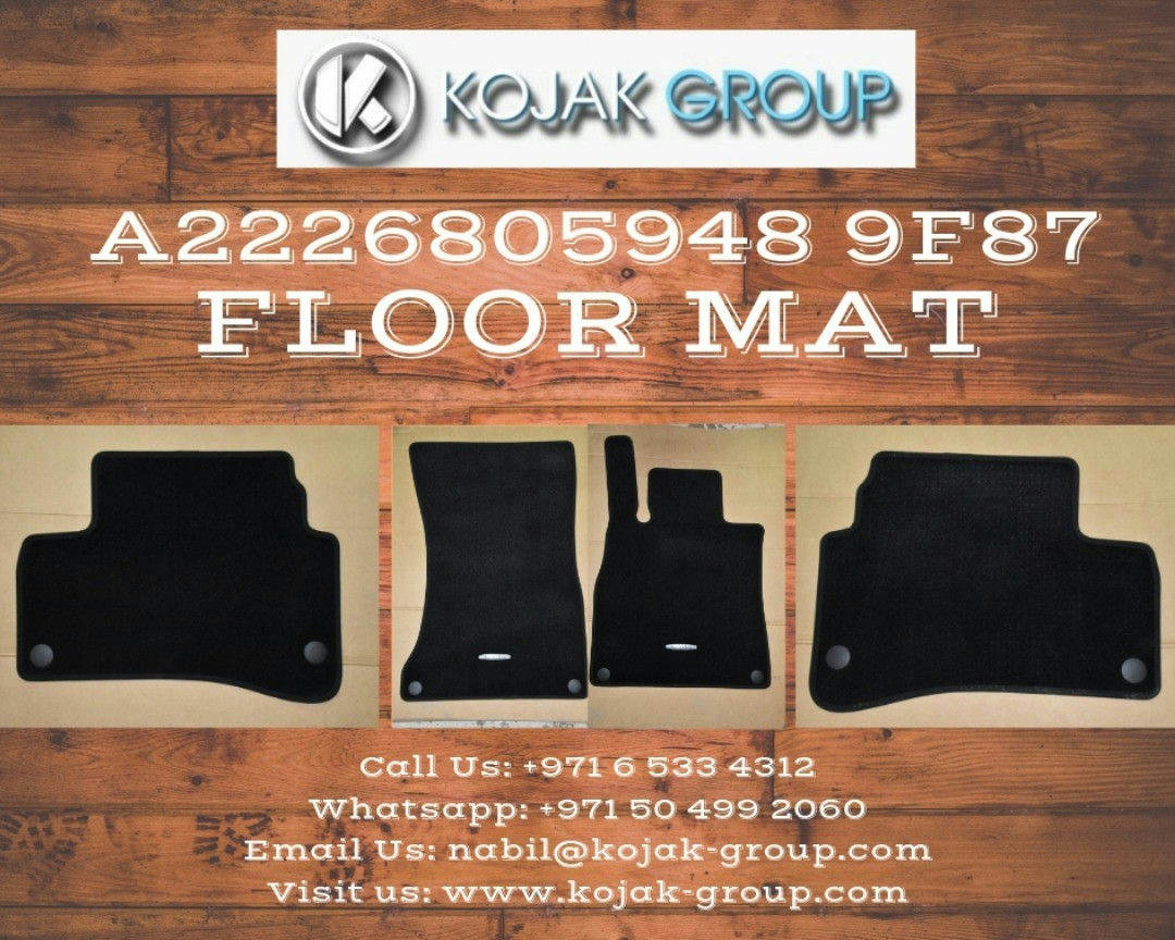 Mercedes-Benz S-Class W222 AMG Floor Mats Set