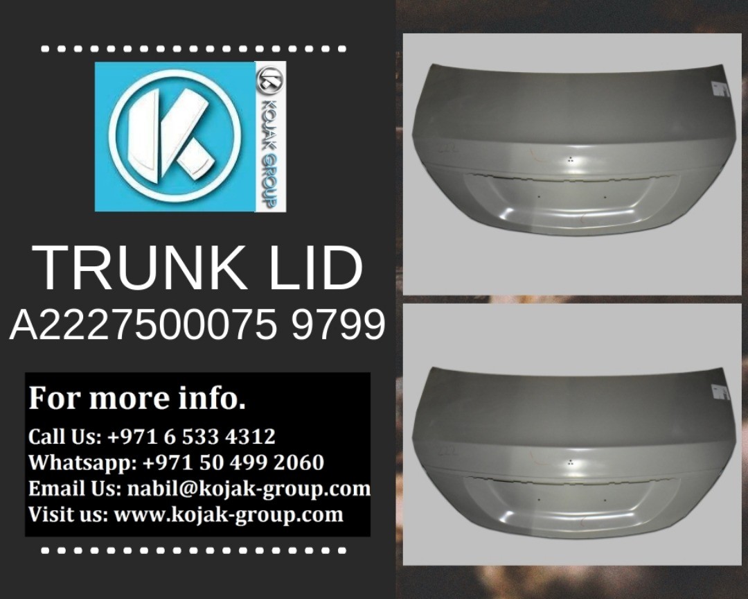 Trunk Lid for Mercedes-Benz S-Class W222
