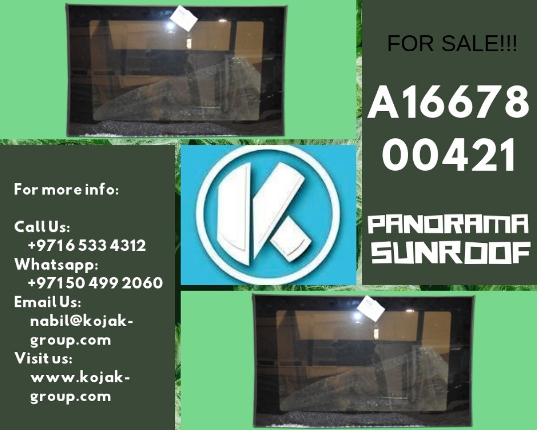 Mercedes-Benz W166 GLE/ML-Class Panorama Sunroof Glass