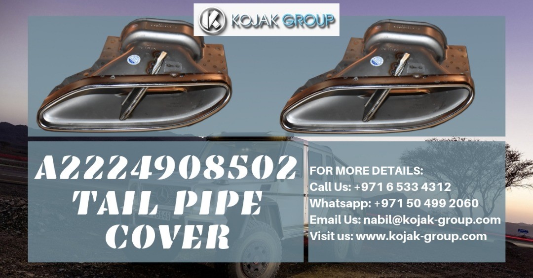Mercedes-Benz S-Class W222 Left Exhaust Tail Pipe Cover