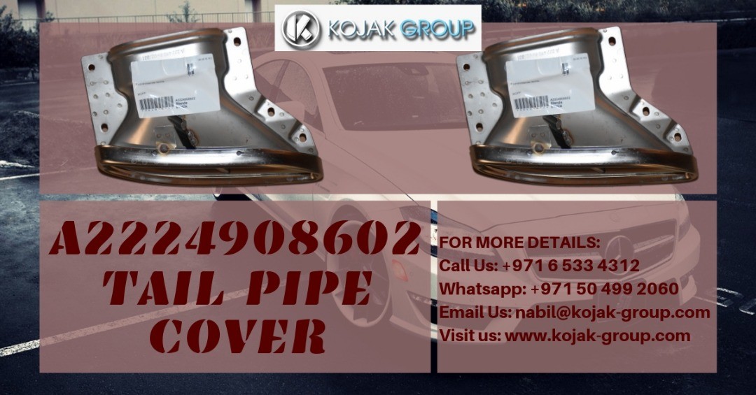 Mercedes-Benz S-Class W222 Tail Pipe Cover (Pair)