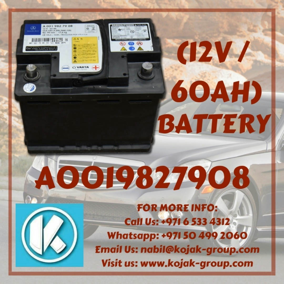 Mercedes-Benz Car Battery 12V 60Ah