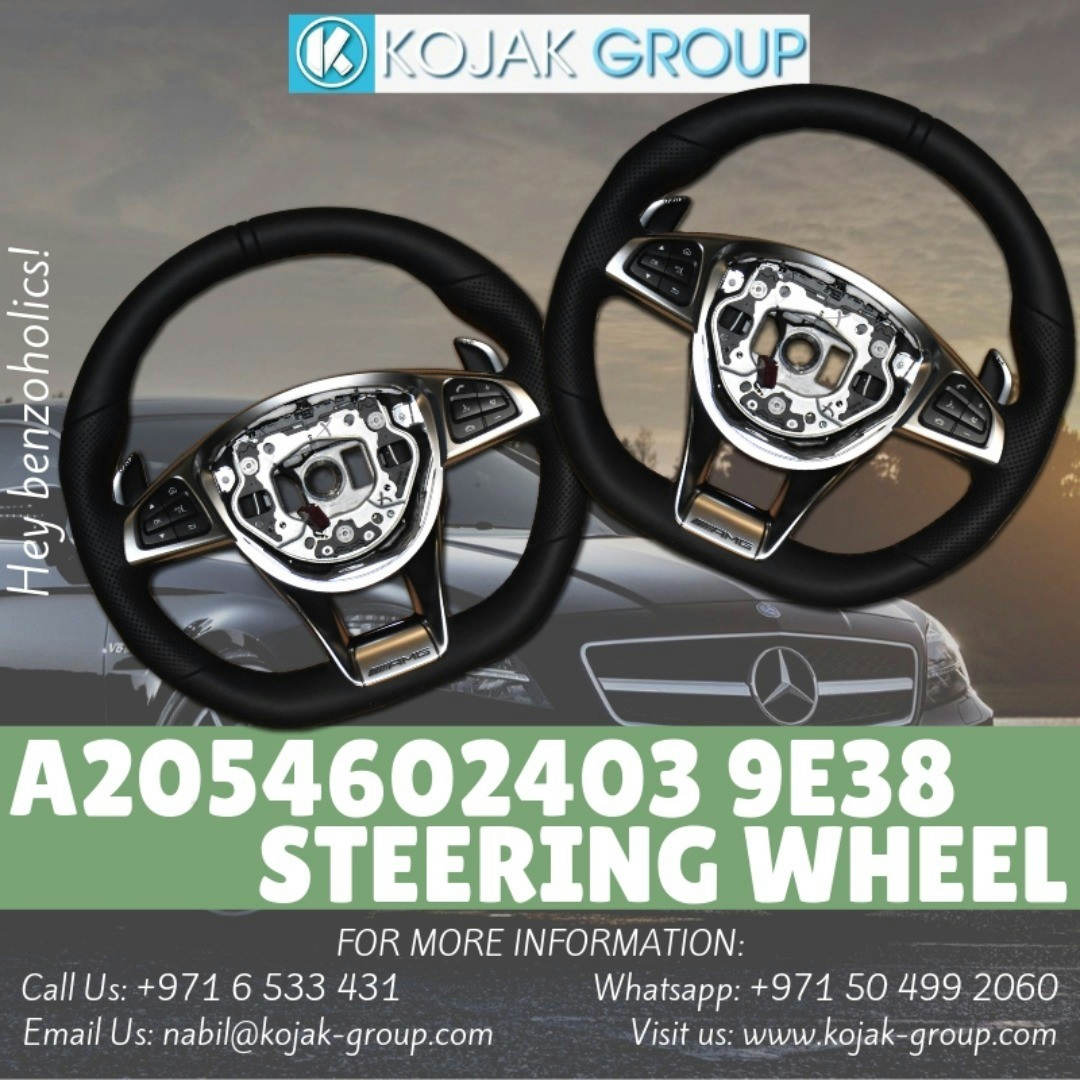 Mercedes-Benz W205 AMG Steering Wheel