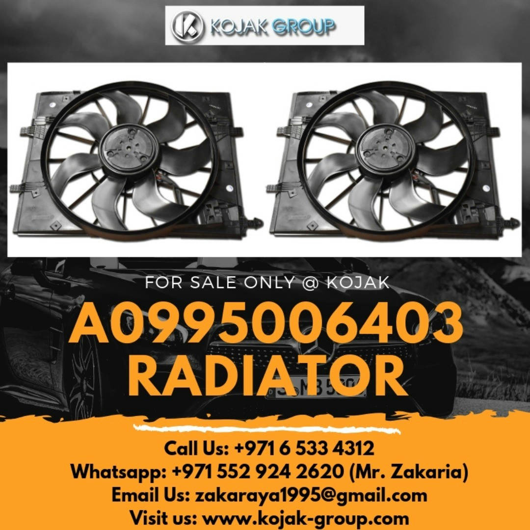 Mercedes-Benz Radiator Cooling Fan Assembly