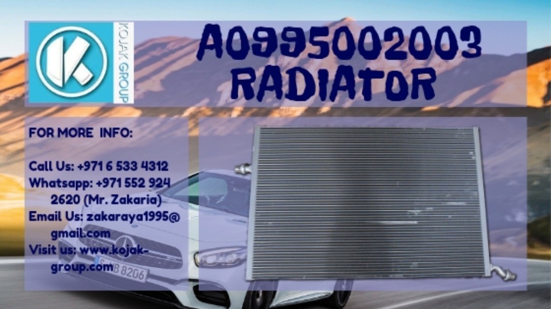 Radiator Mercedes-Benz A0995002003