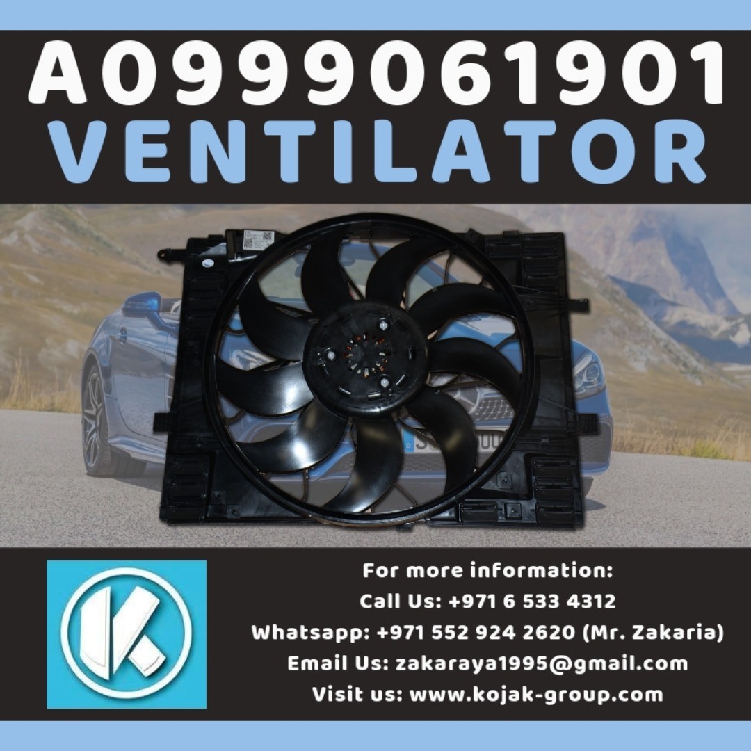 Mercedes-Benz Cooling Fan Assembly