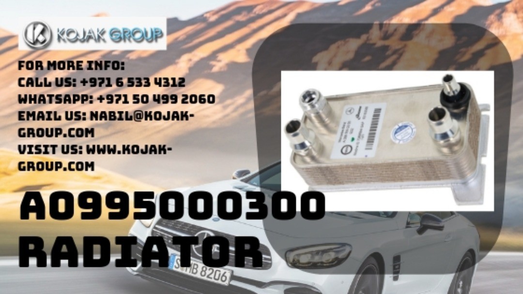 Oil and Transmission Cooler Radiator Mercedes-Benz