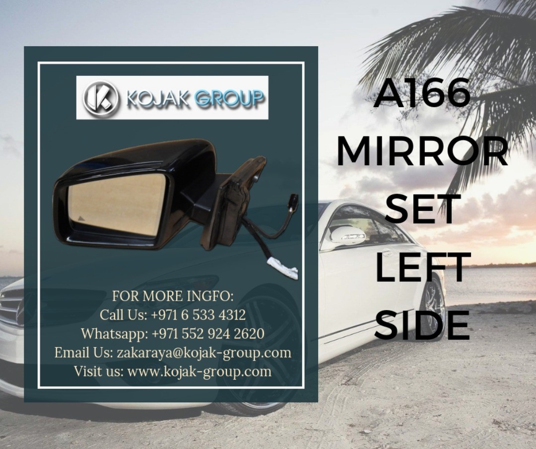 Left Side Mirror Mercedes-Benz ML/GL/GLE/GLS A166 with Blind Spot Assist