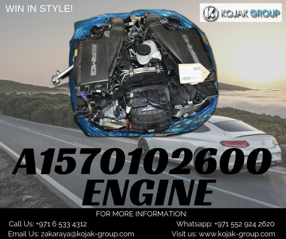 Mercedes-AMG M157 V8 BiTurbo Engine Assembly