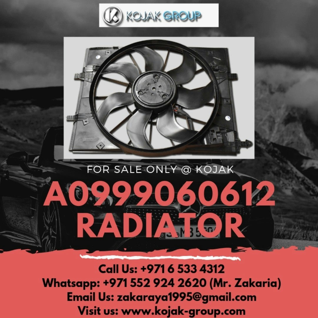 Mercedes-Benz Radiator Cooling Fan A0999060612