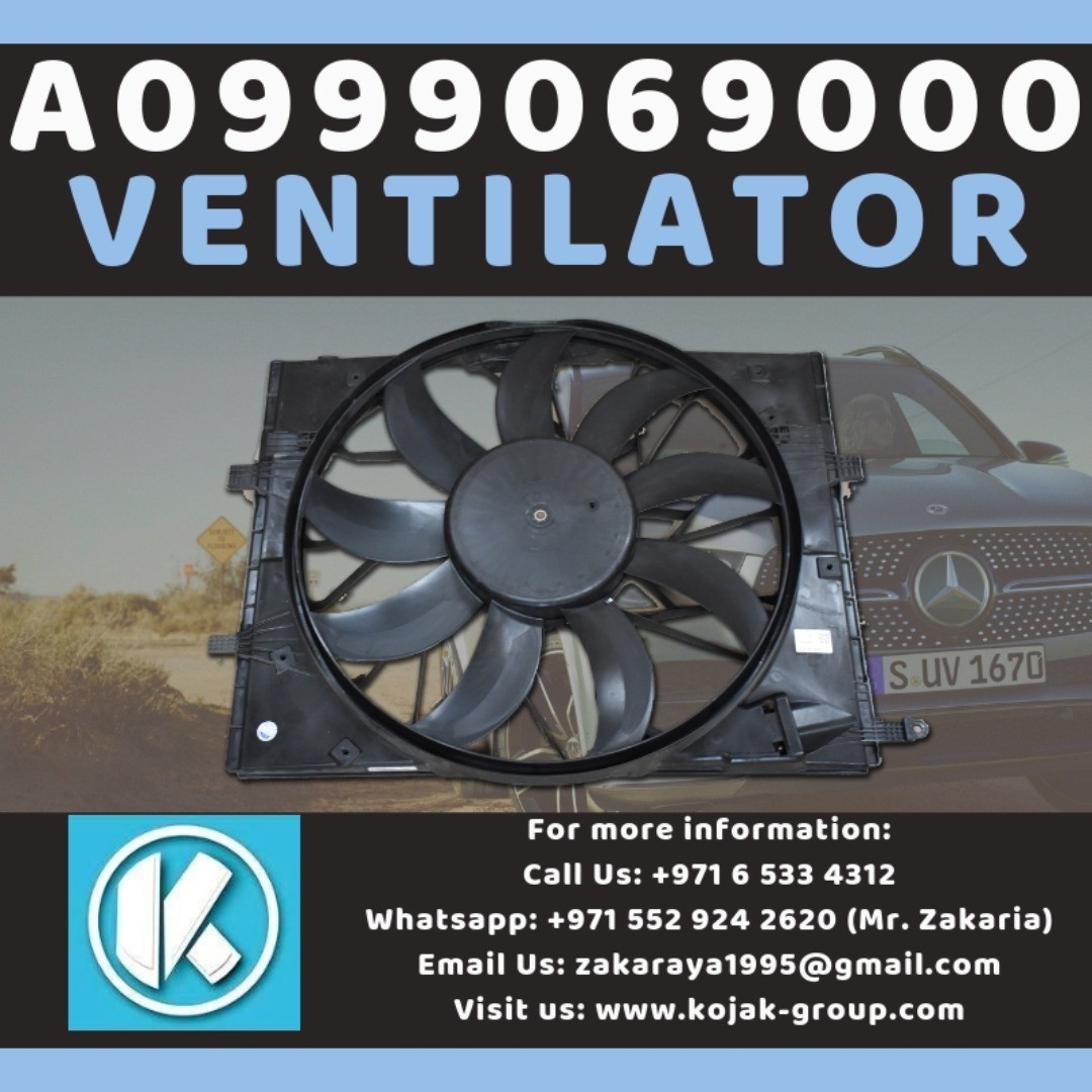 Radiator Cooling Fan Assembly Mercedes-Benz GLC X253