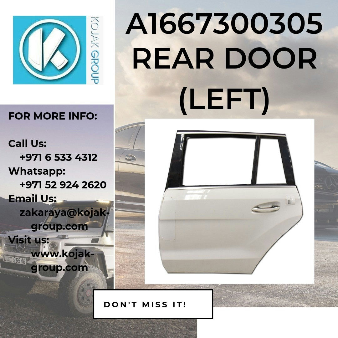 Mercedes-Benz M-Class/GL-Class W166/X166 Rear Left Door