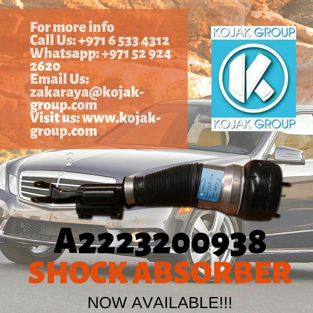 Mercedes-Benz S-Class W222 Rear Air Suspension Shock Absorber