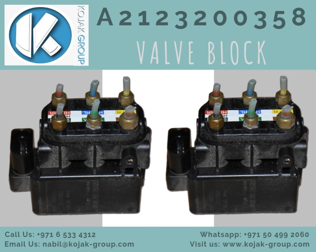Air Suspension Valve Block Mercedes-Benz E-Class W212