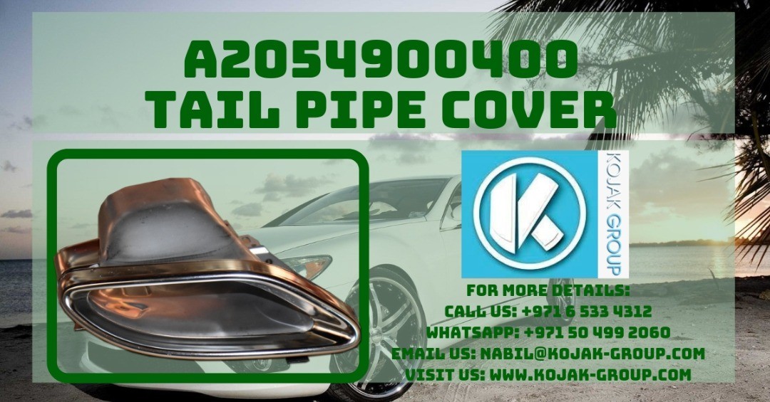 Mercedes-Benz C-Class W205 Right Tail Pipe Cover