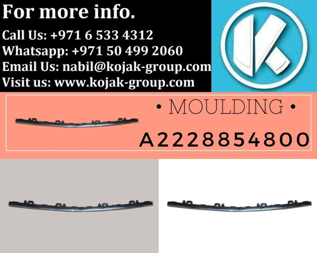 Front Bumper Moulding Mercedes-Benz S-Class W222