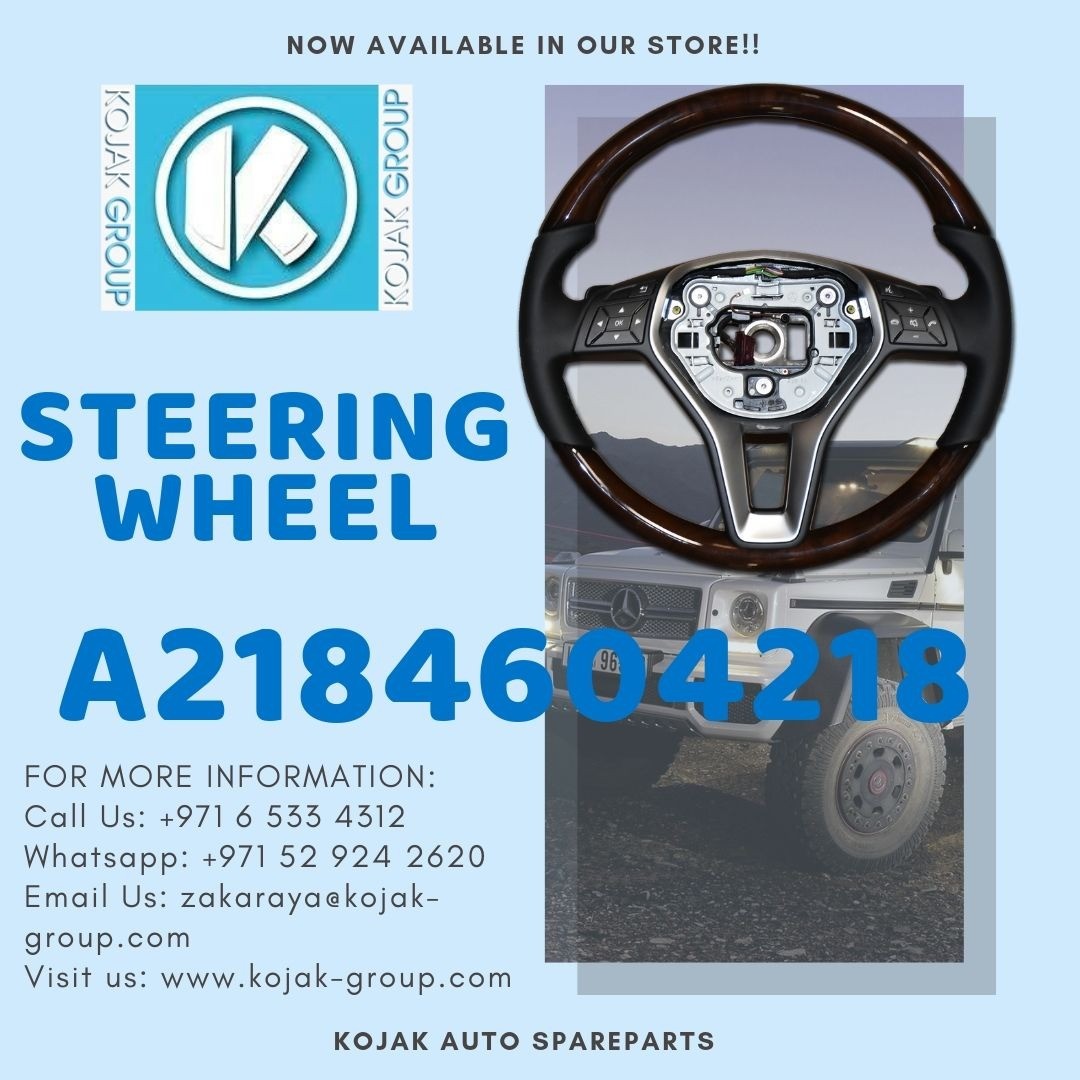 Steering Wheel Mercedes-Benz CLS W218 Wood/Leather