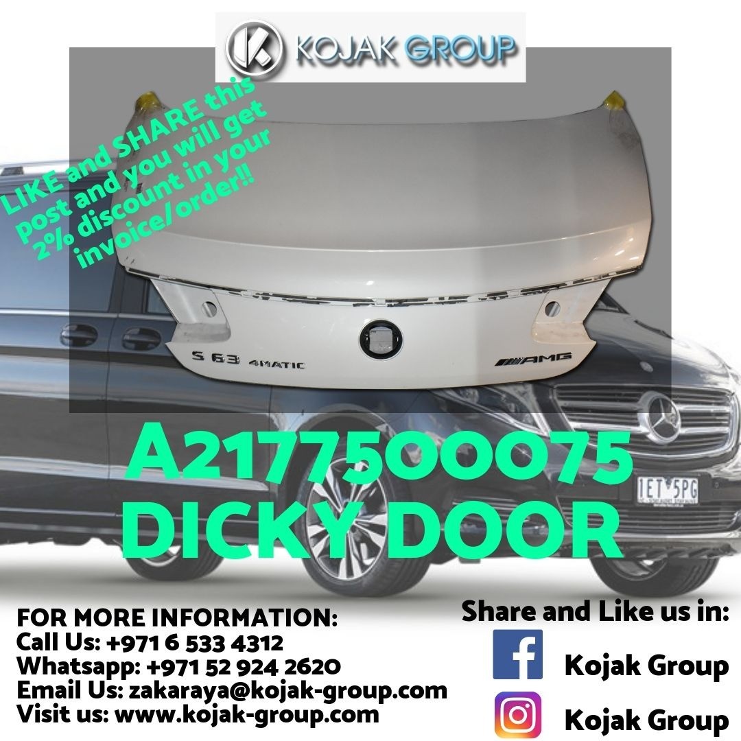 Mercedes-Benz S-Class C217/A217 S 63 AMG 4MATIC Trunk Lid