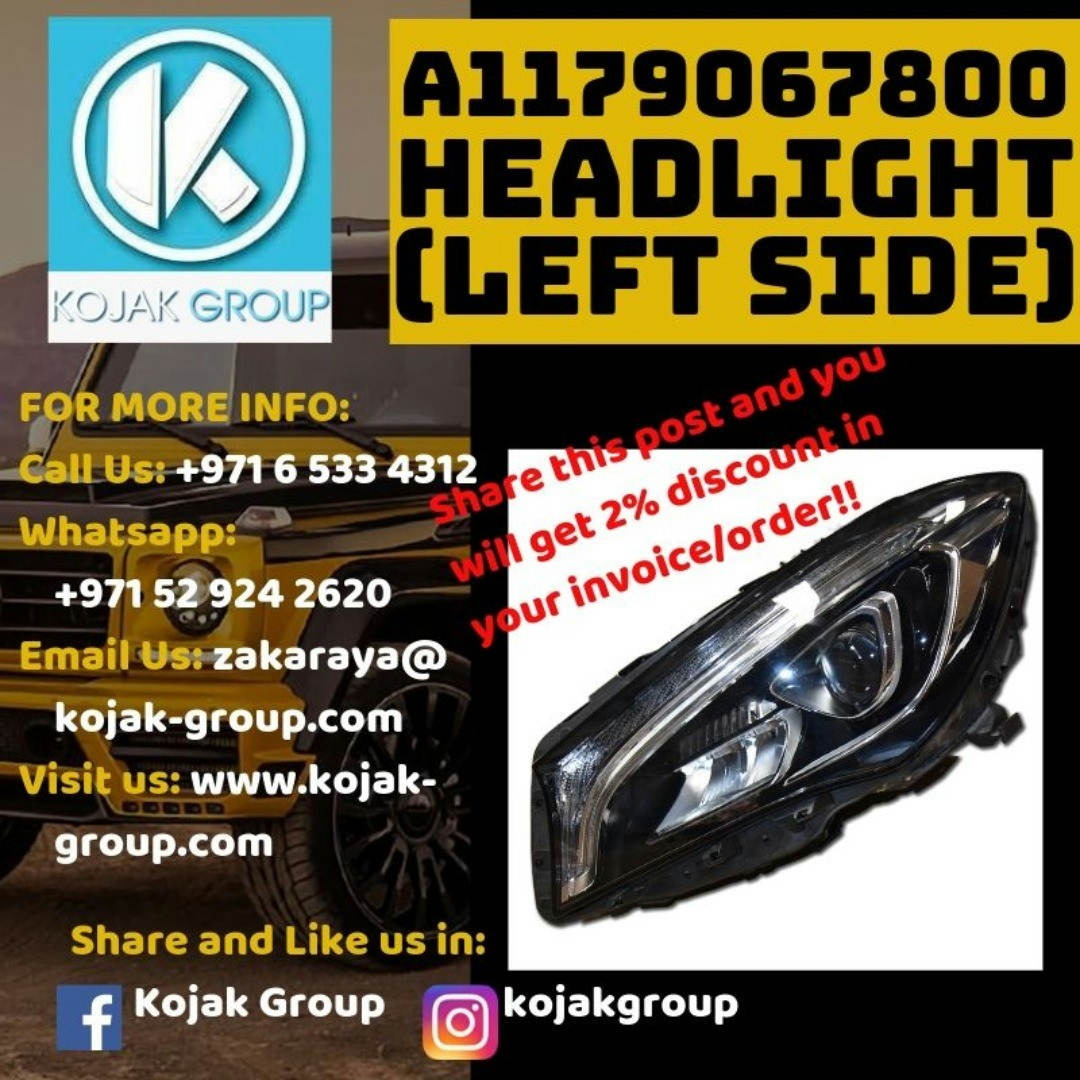 Headlight Left Mercedes-Benz CLA-Class C117