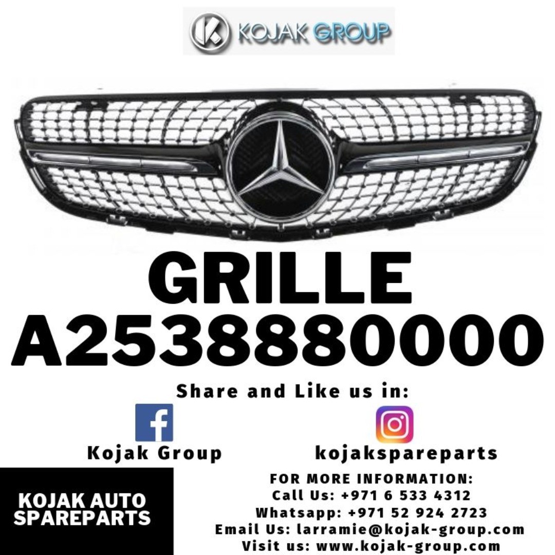 Mercedes-Benz GLC W253 Front Grille