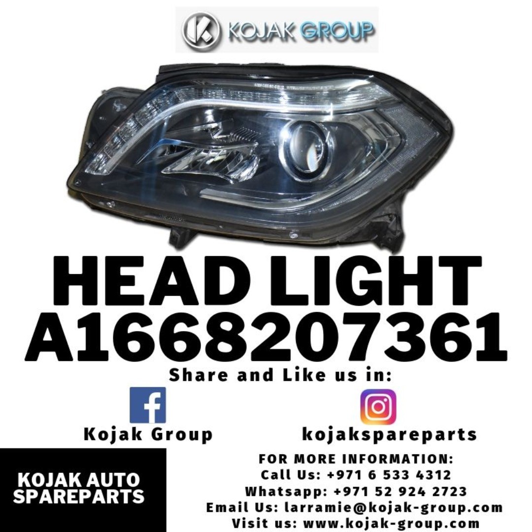 Headlight Right Mercedes-Benz M-Class W166 / GL-Class X166