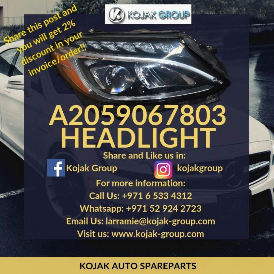Headlight Left Mercedes-Benz C-Class W205