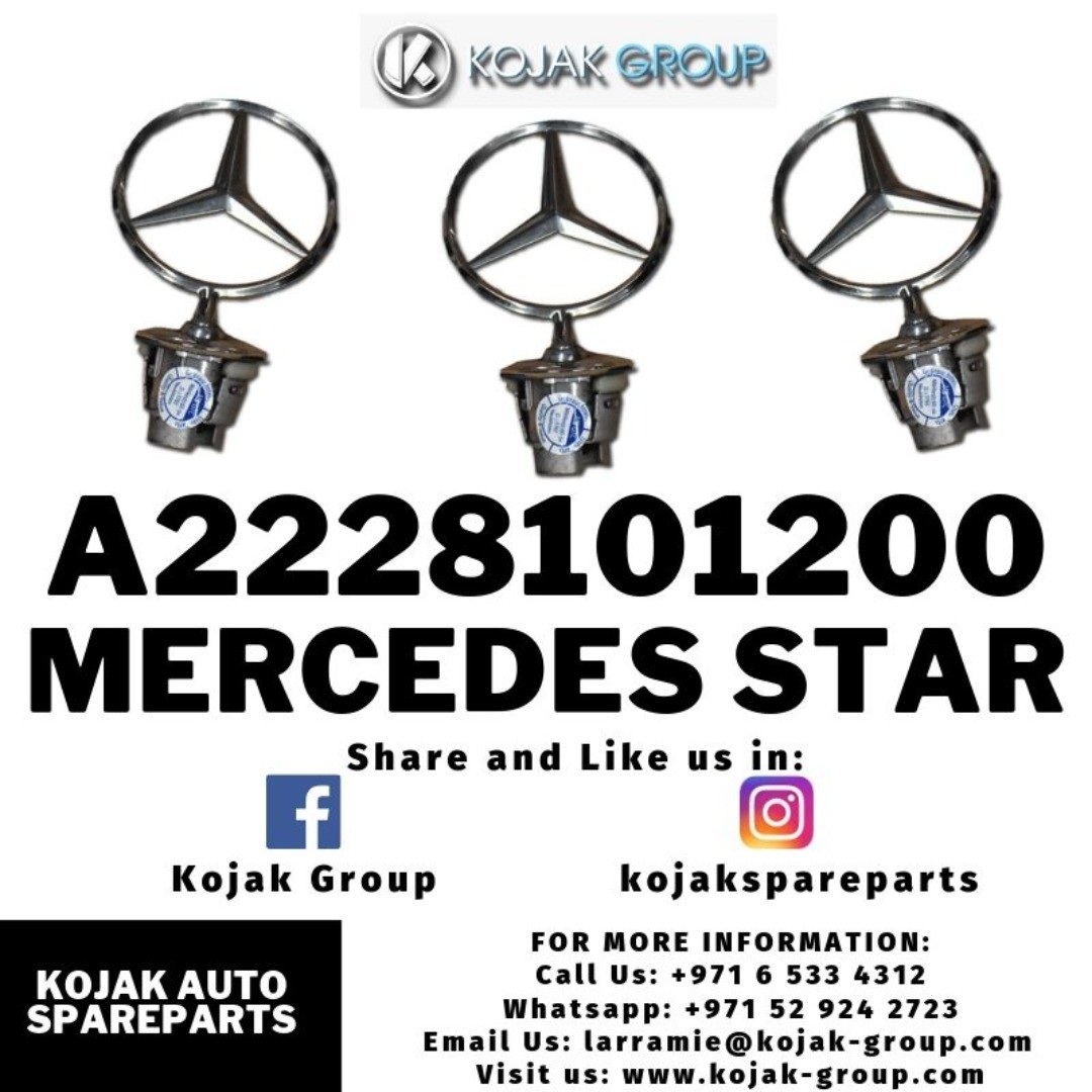 Mercedes-Benz Hood Ornament Star A2228101200