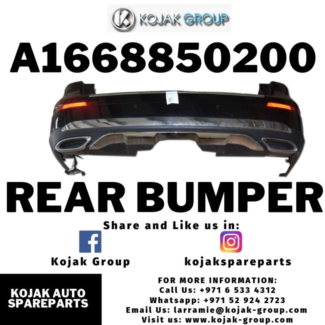 Rear Bumper Mercedes-Benz ML/GLE W166